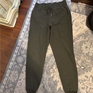 Lululemon Olive Jogger Pants
